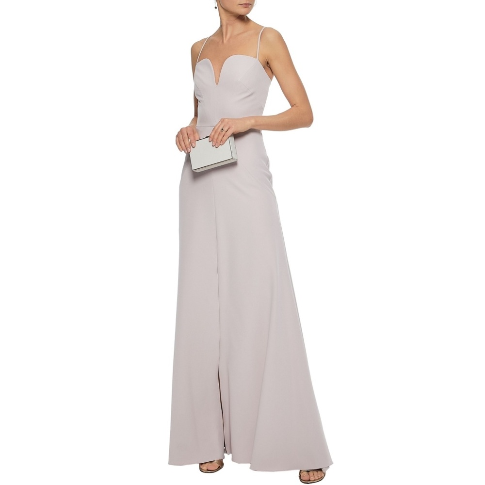 Milly evening gown in stretch crepe size 8